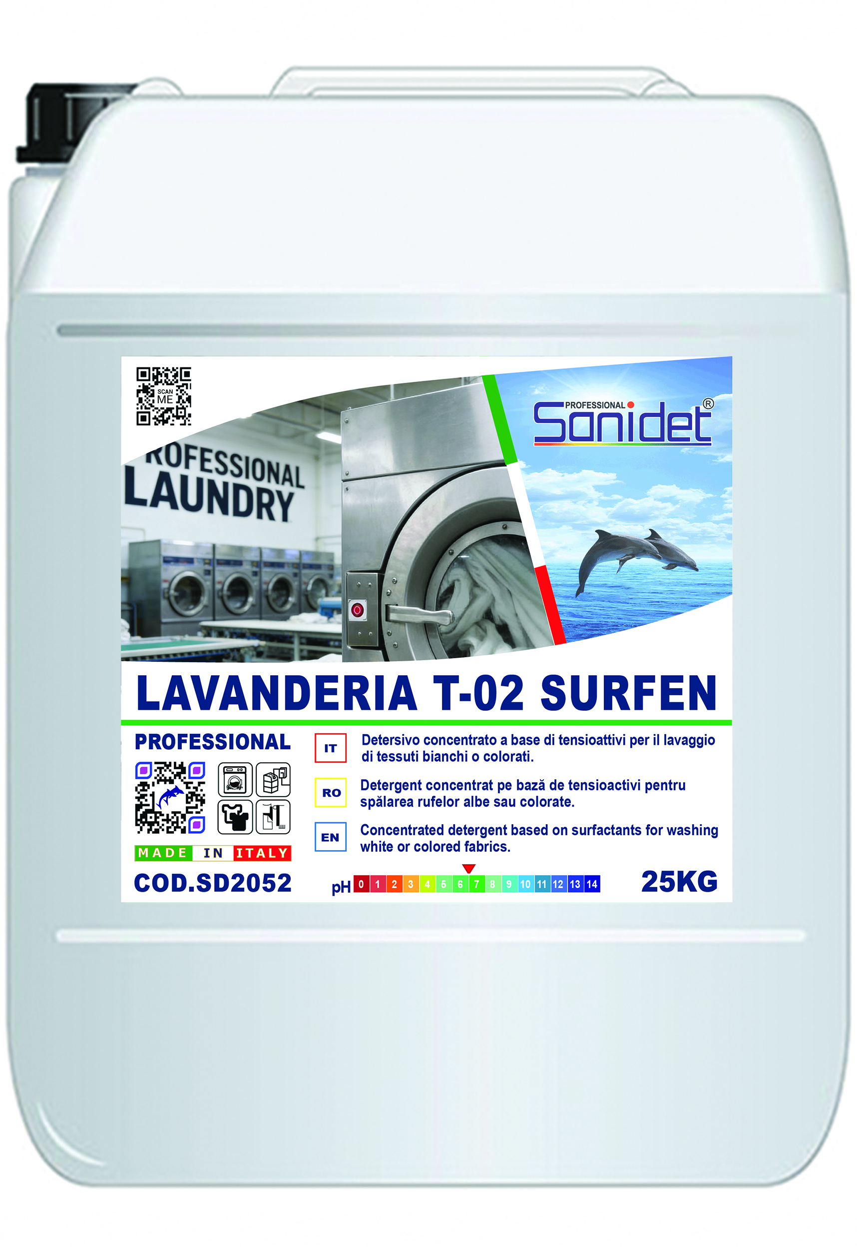 LAVANDERIA T-02 SURFEN - 25 KG